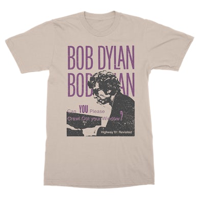 Bob Dylan Crawl Out Your Window T-Shirt