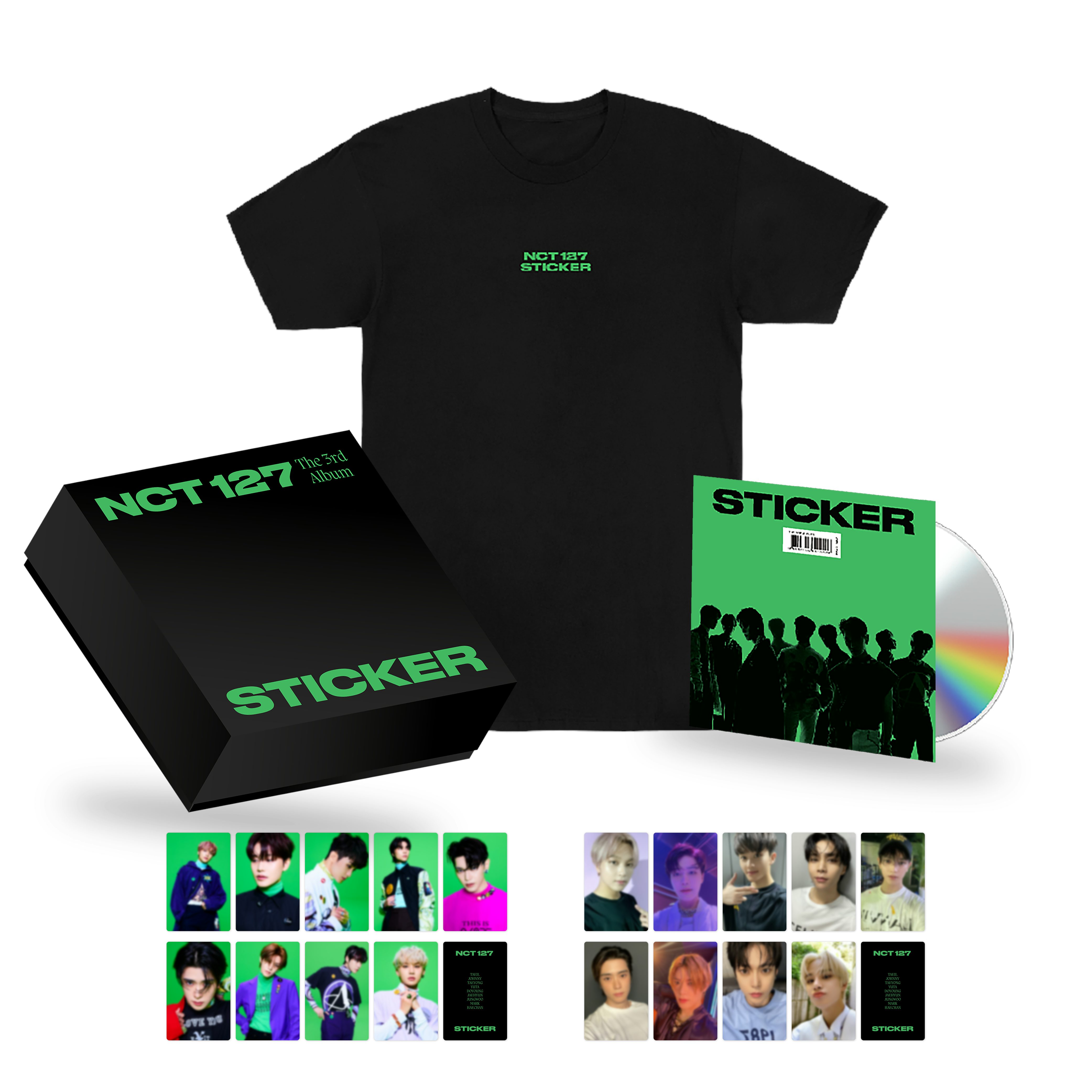 得価爆買い NCT127 STICKER アメリカ限定デラックスボックス盤