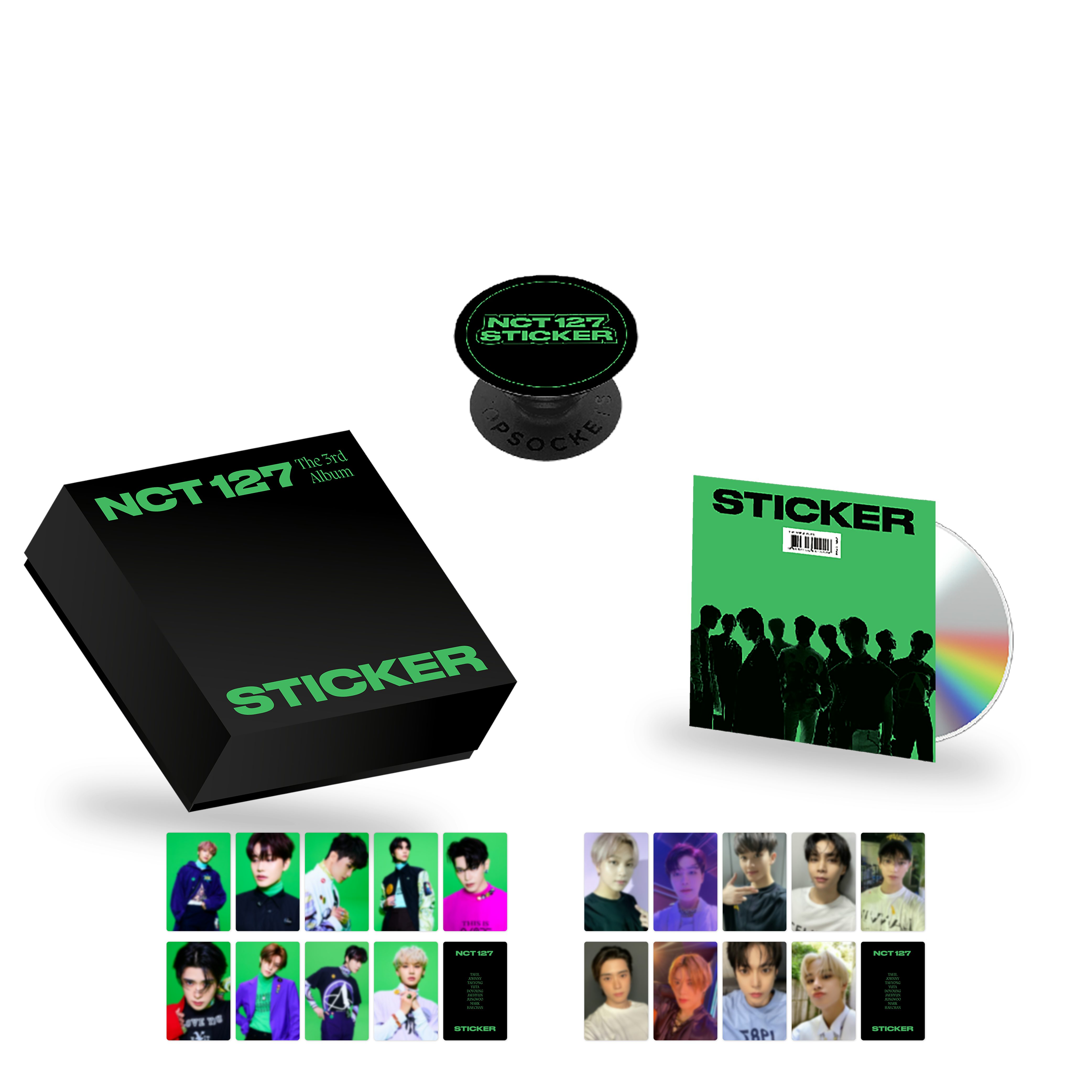新作入荷人気NCT127 Sticker デラックスボックス トレカ テヨン コンセプト K-POP/アジア