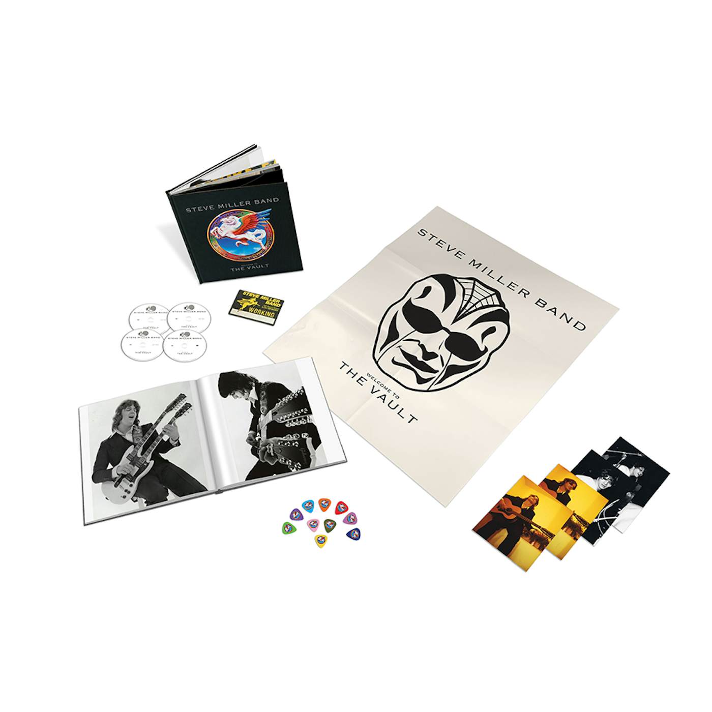 Steve Miller Band Welcome To The Vault 3CD/DVD