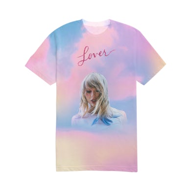 Taylor Swift Tie Dye Tee With Photo Taylor Swift Tie Dye Tee With Photo