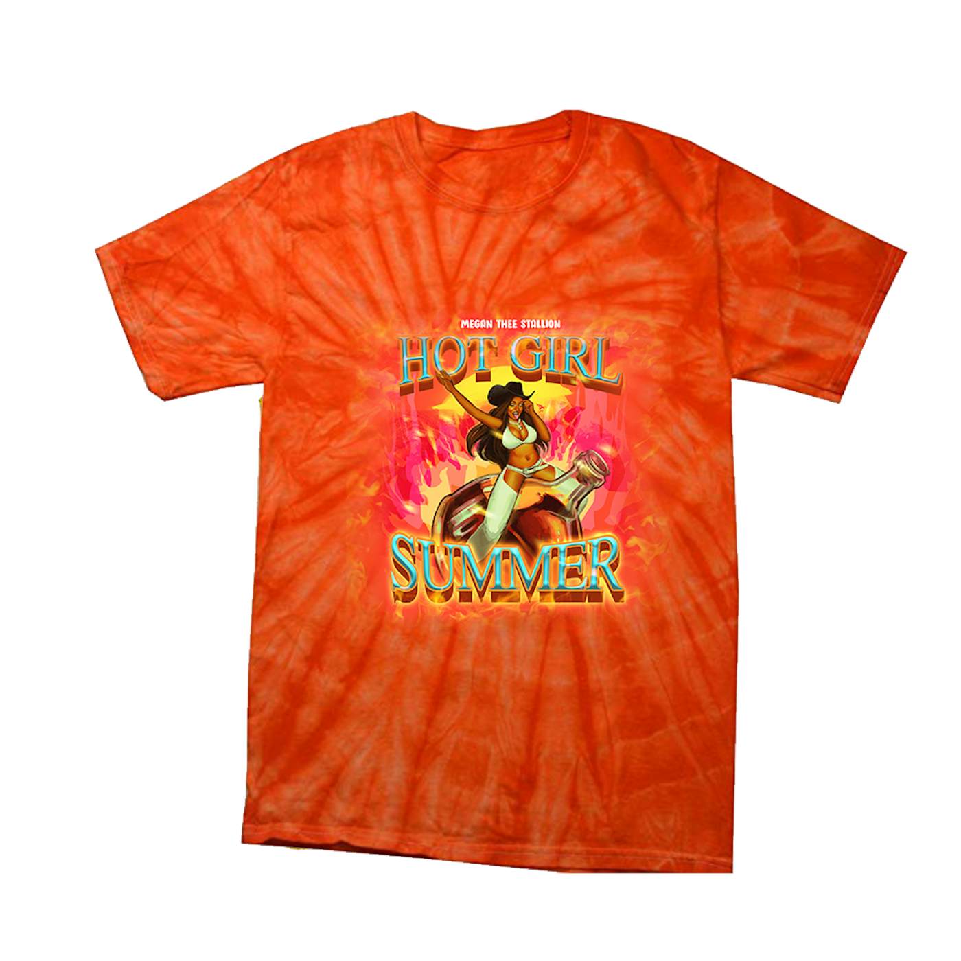 Megan Thee Stallion Hot Girl Tie-Dye Tee