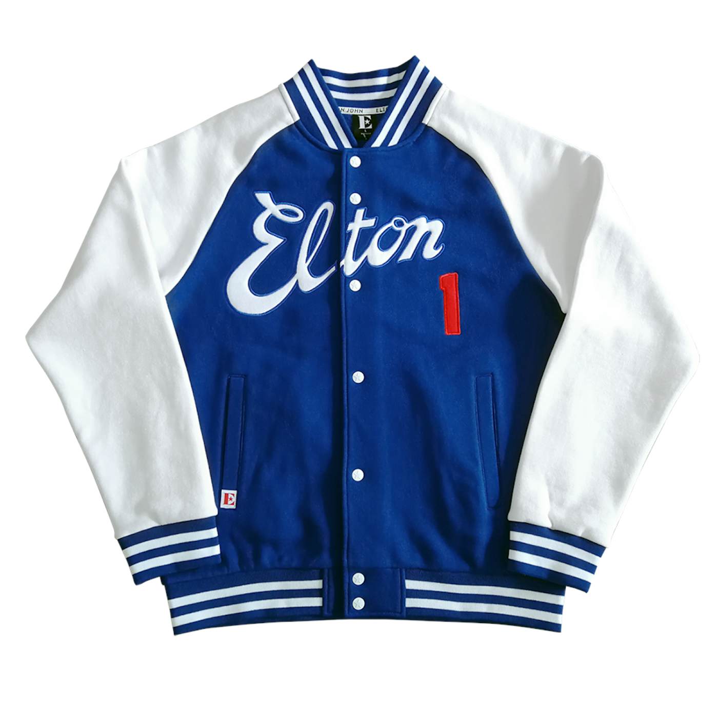 Striped Baseball Jersey - Elton John