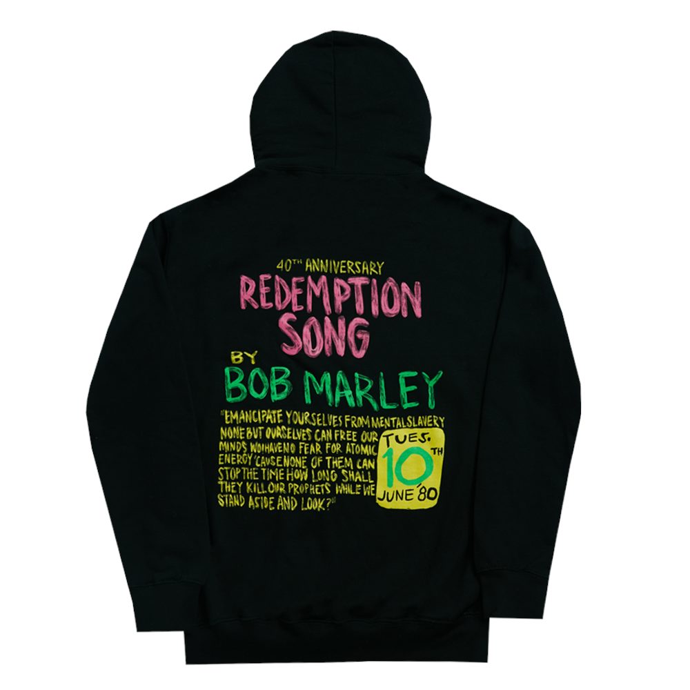 Bob Marley Redemption Song Pullover Hoodie