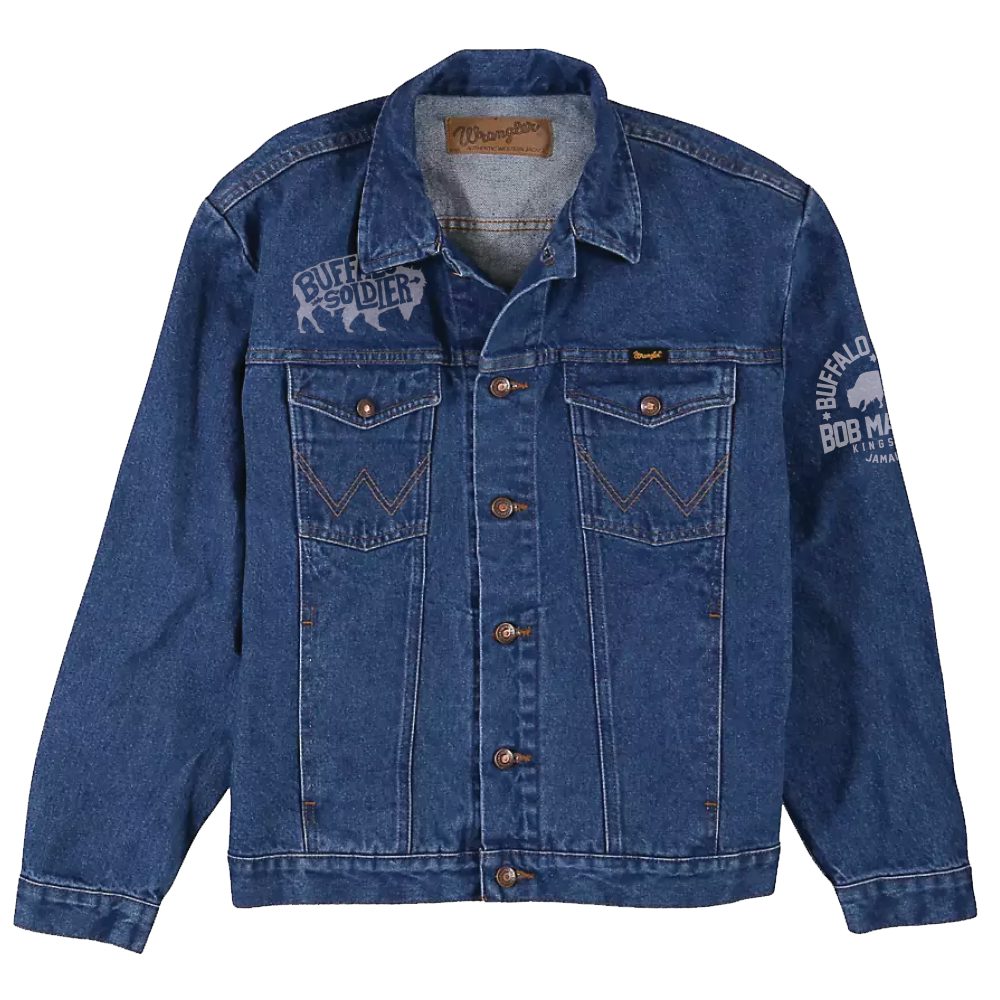 Y2K 00s Buffalo David Bitton Dark Wash Denim Jacket - M – Rokit