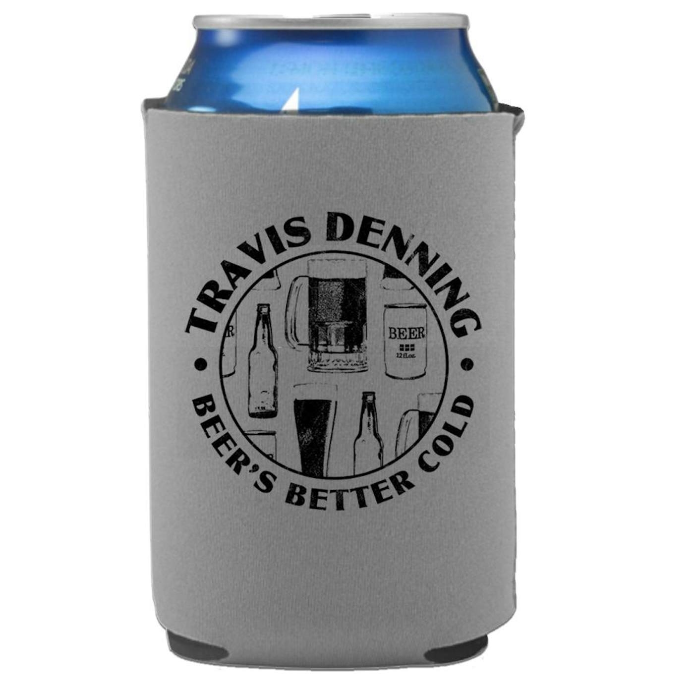 Travis Denning Beer’s Better Cold Can Insulator