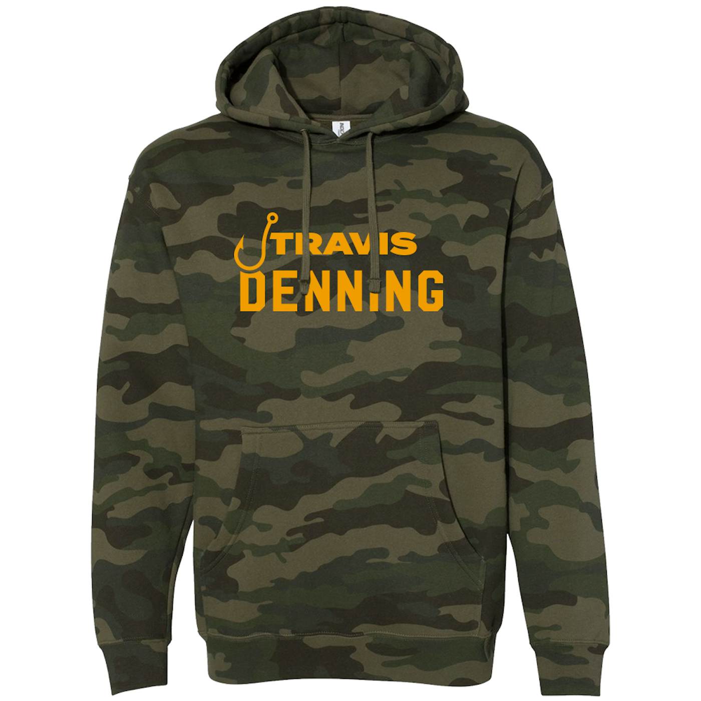 Travis Denning Warner Robins Camo Hoodie