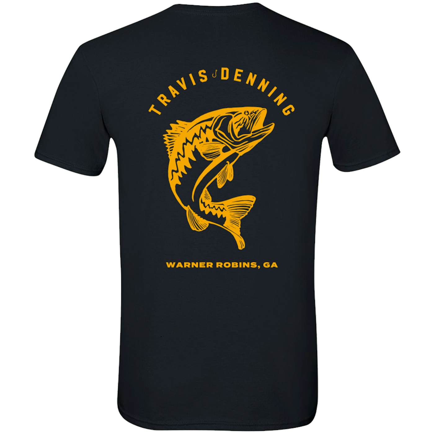 Travis Denning Warner Robins Bass T-Shirt