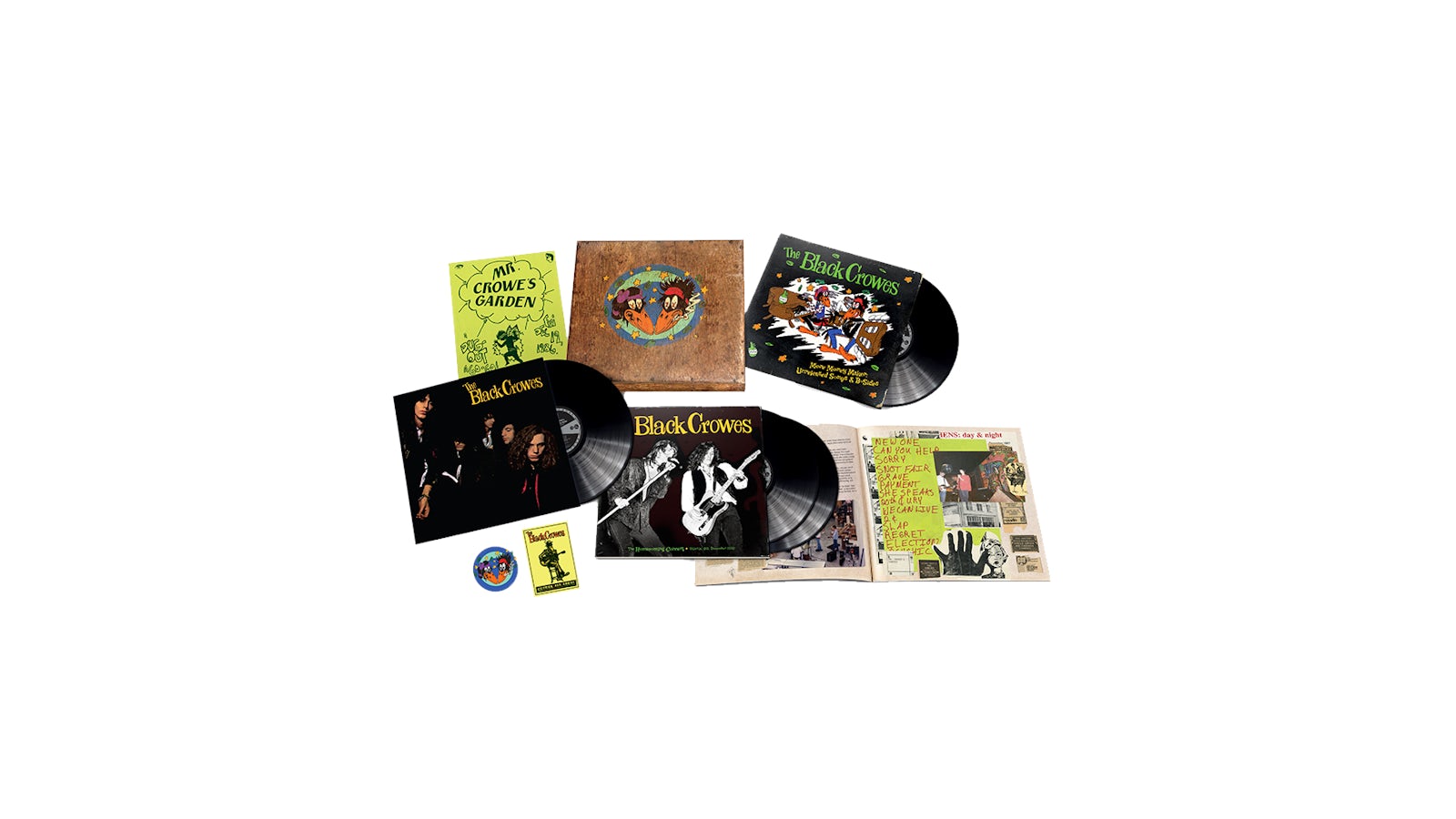 Black Crowes Shake Money Maker Super Deluxe 4LP Set (Vinyl)