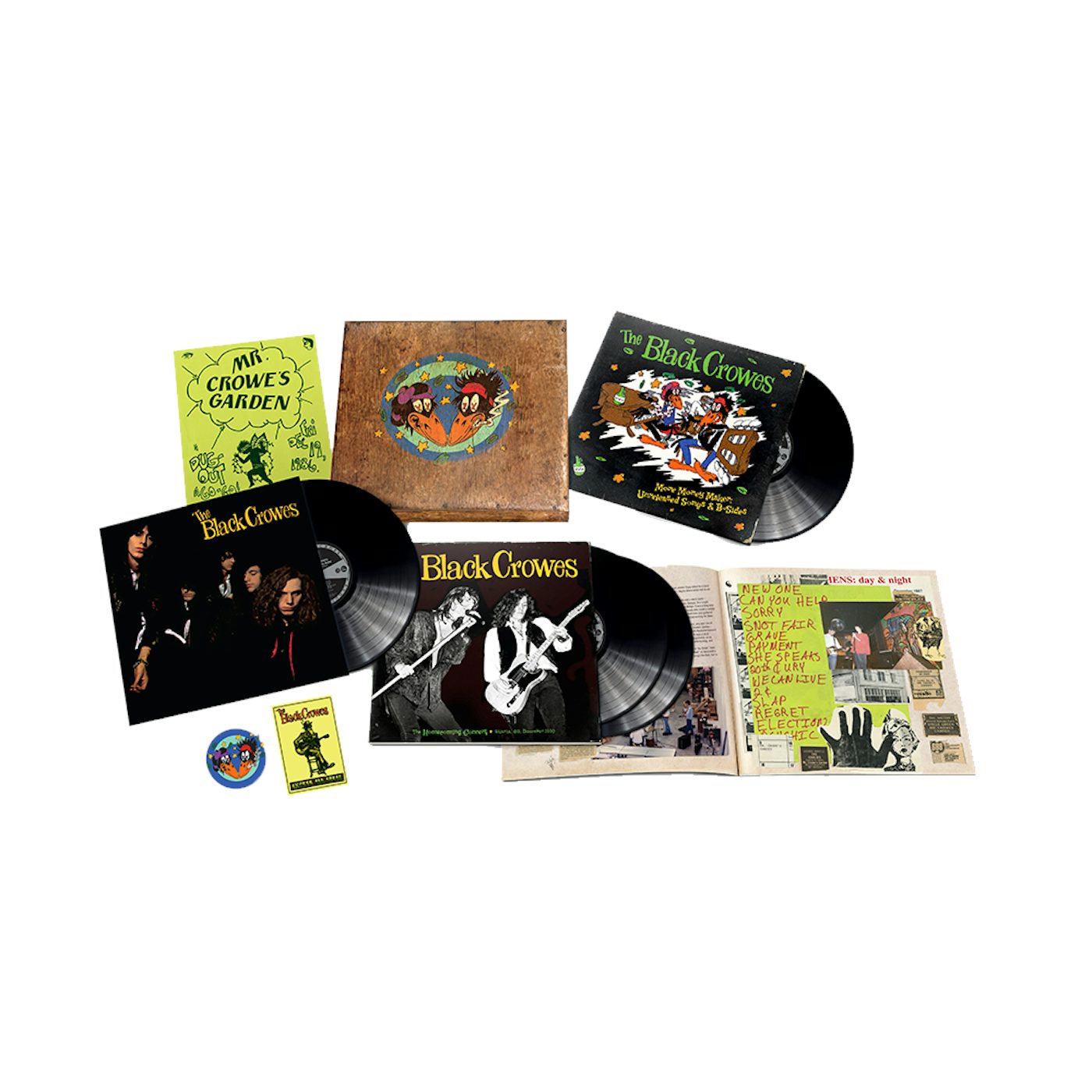 Black Crowes Shake Money Maker Super Deluxe 4LP Set (Vinyl)