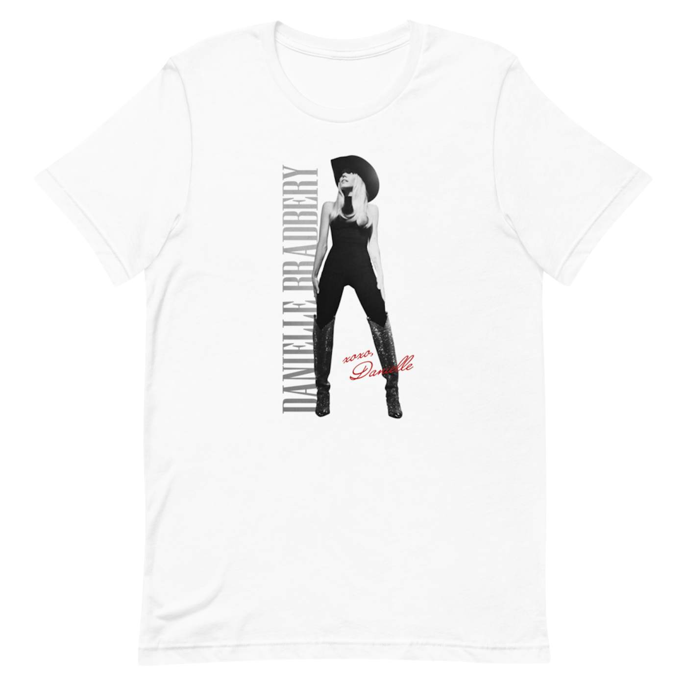 Danielle Bradbery Glitter Boots Face T-Shirt