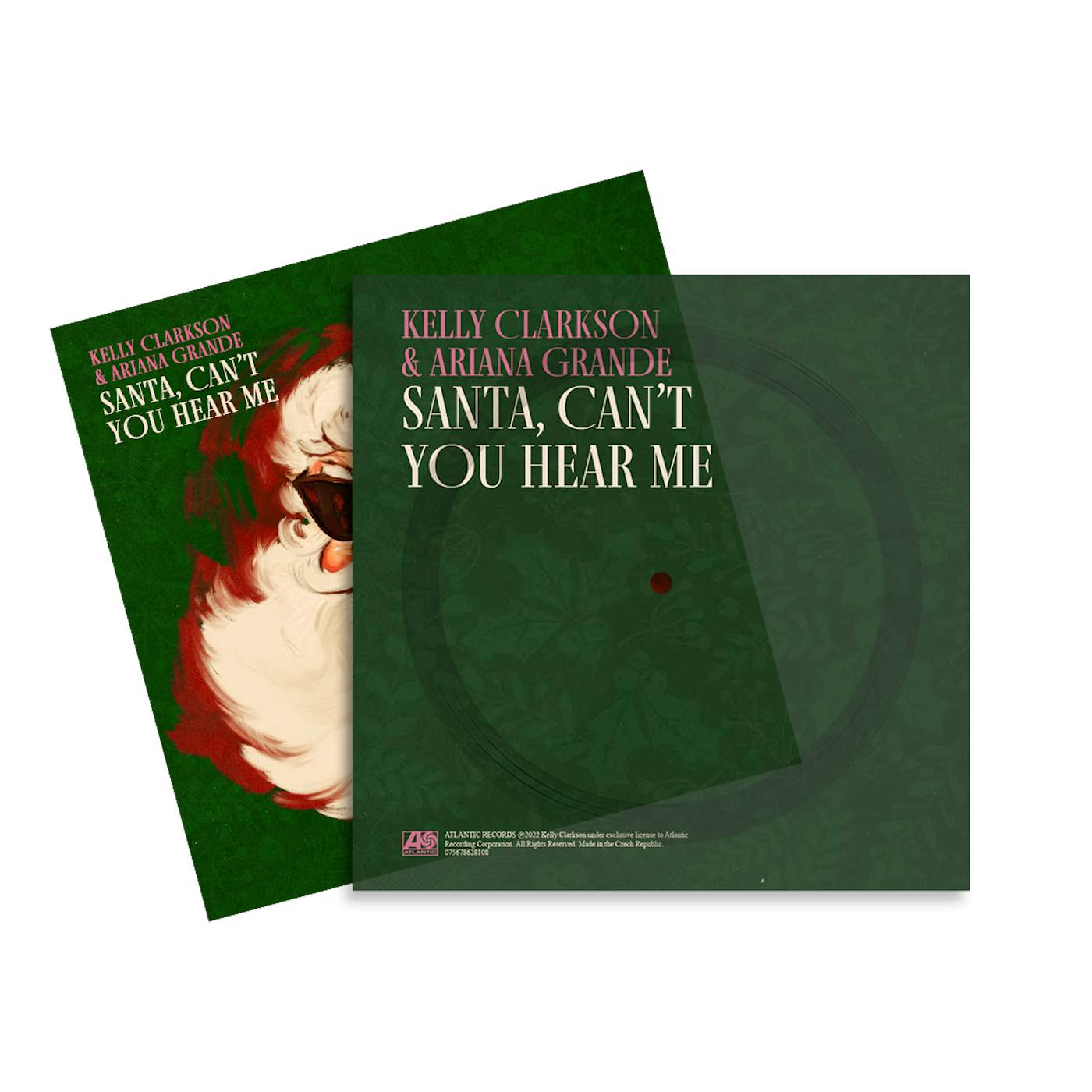 Kelly Clarkson Santa, Can't You Hear Me (feat. Ariana Grande) Flexi Disc