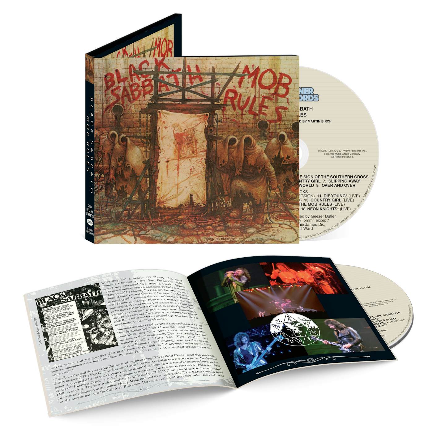 Black Sabbath Mob Rules Deluxe 2CD