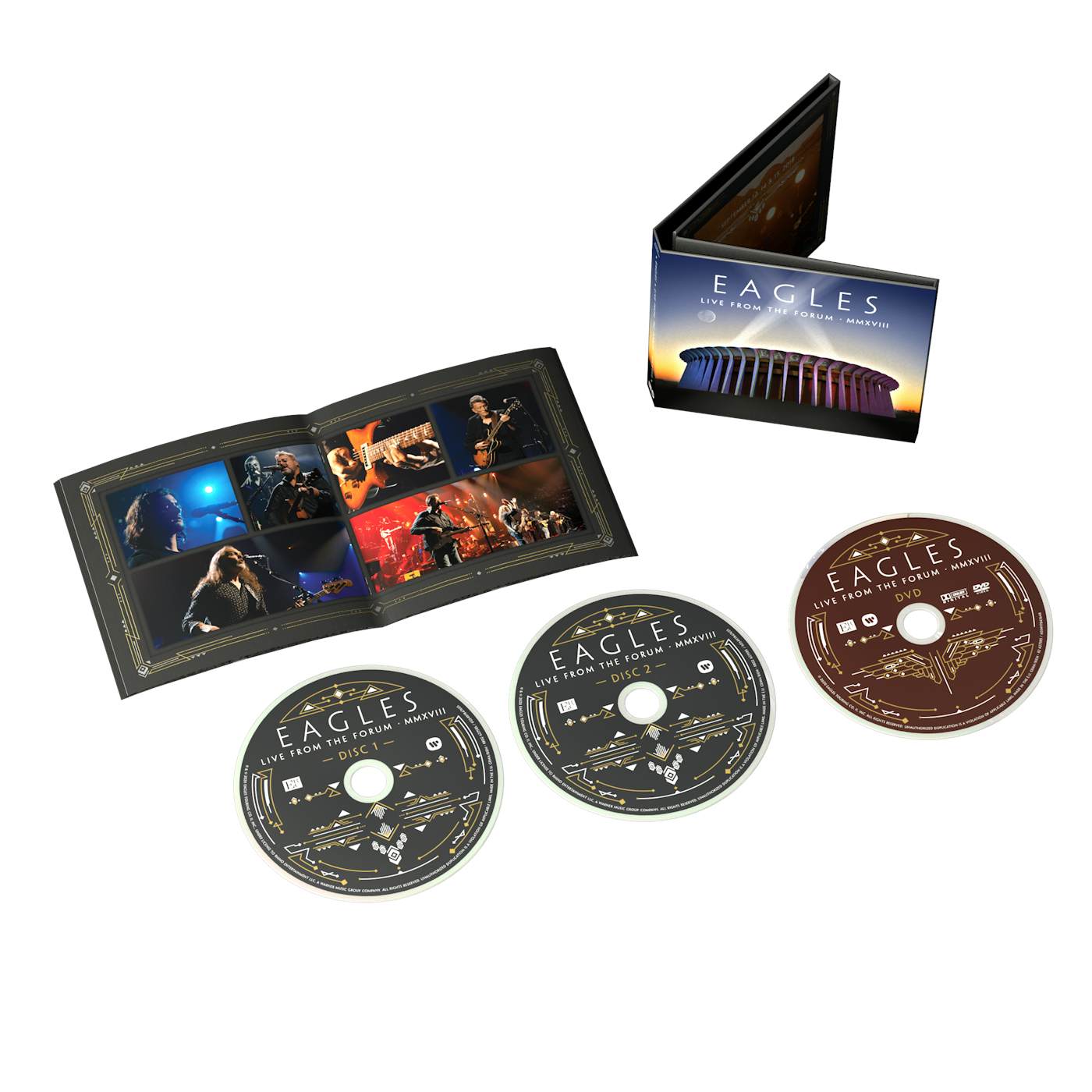 Eagles Live From The Forum MMXVIII 2CD/DVD