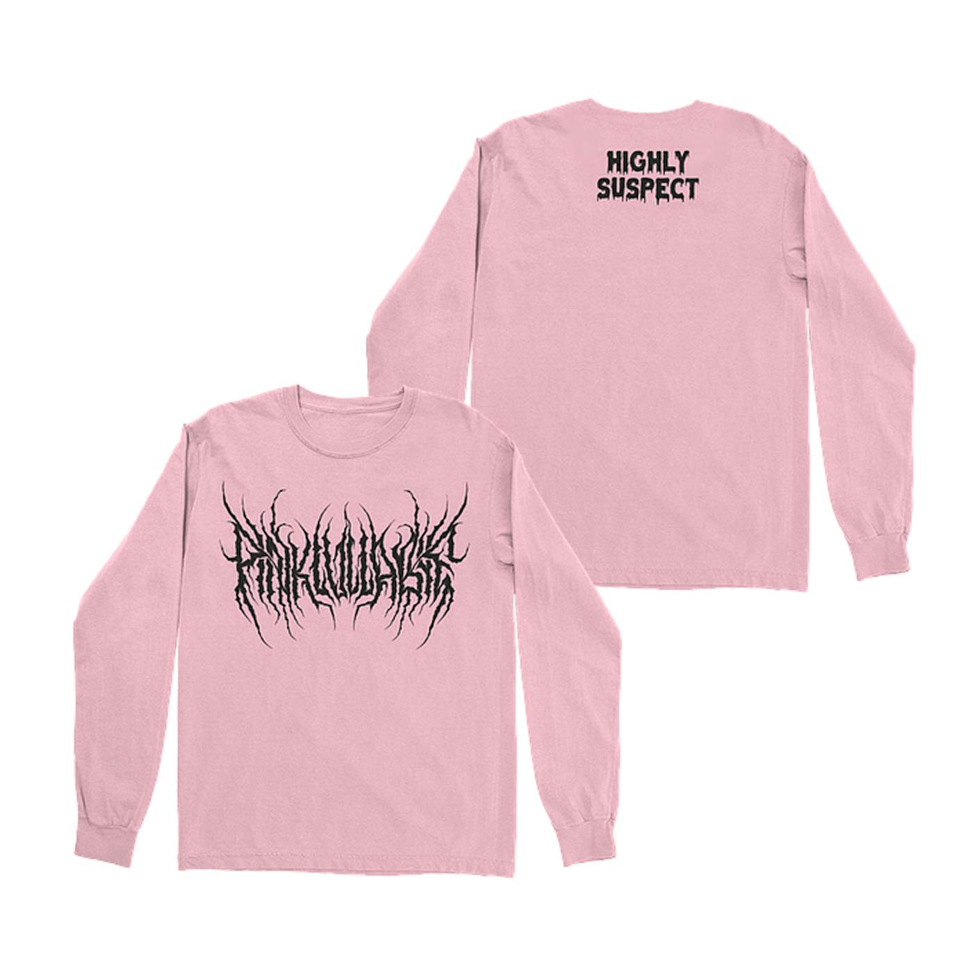 Highly Suspect Pink Lullabye Long Sleeve T-Shirt