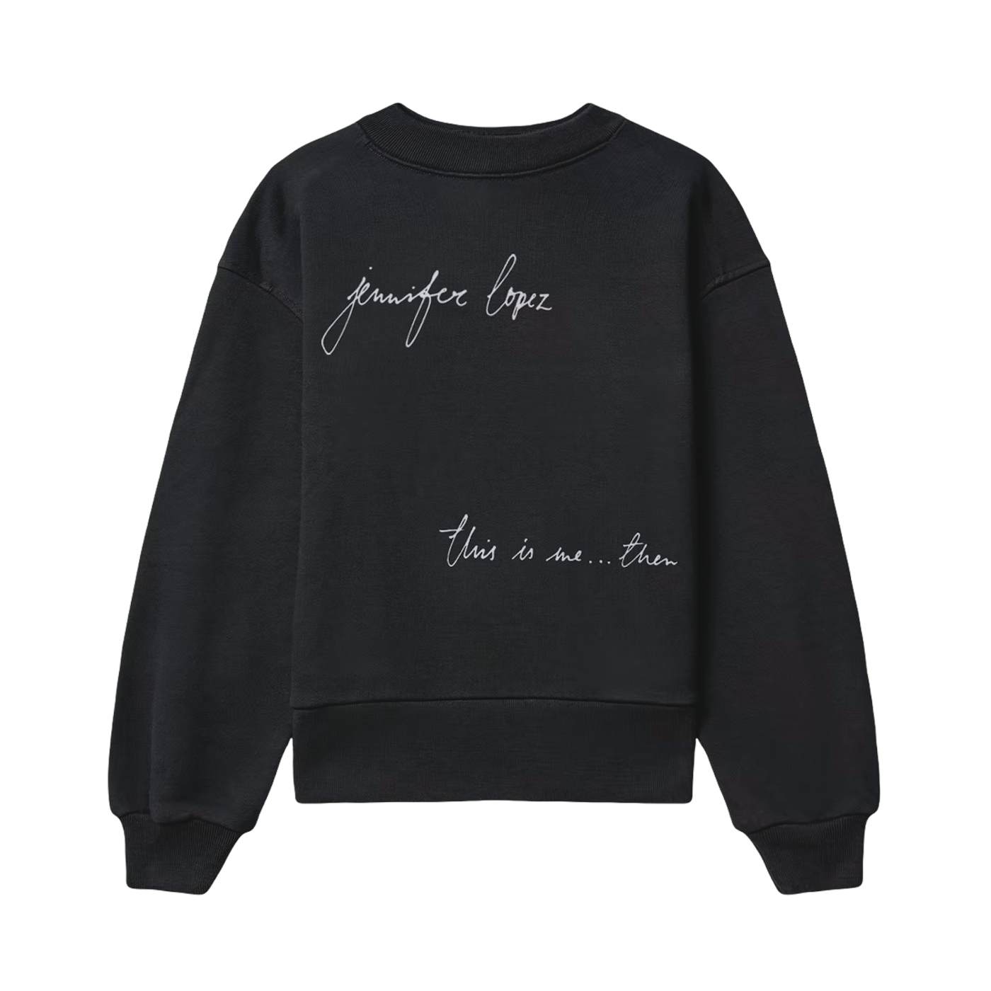 Jennifer Lopez Baby I Love You Crewneck