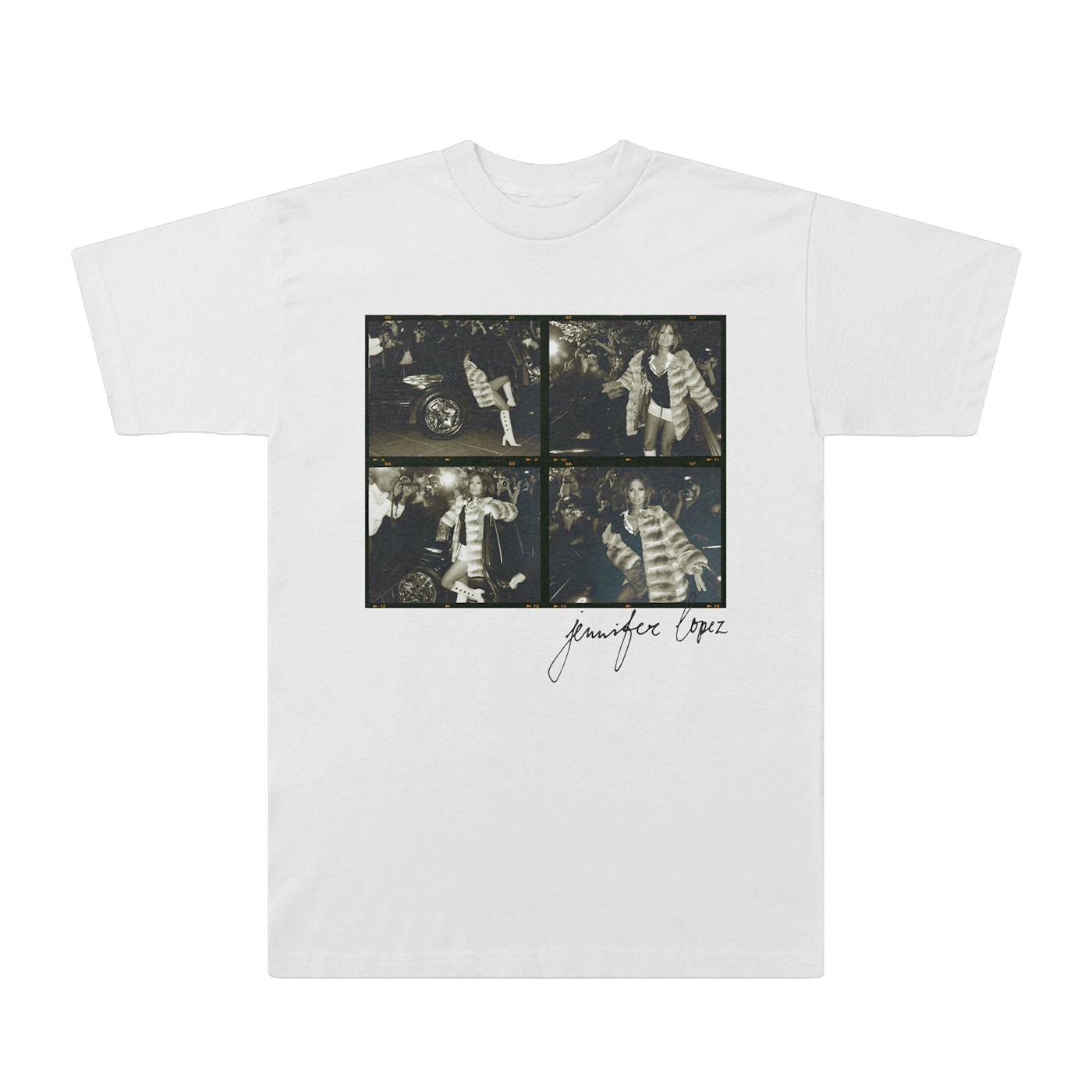 Jennifer Lopez TIMT Photo Collage T-Shirt