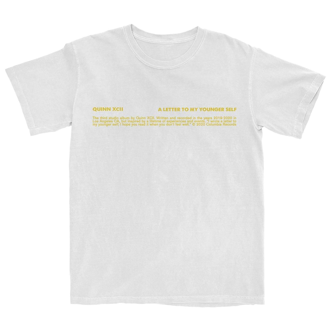 Quinn XCII Album Cover T-Shirt (White)