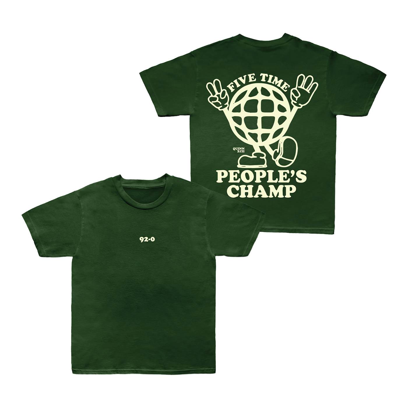 Quinn XCII Five Time Champ T-Shirt
