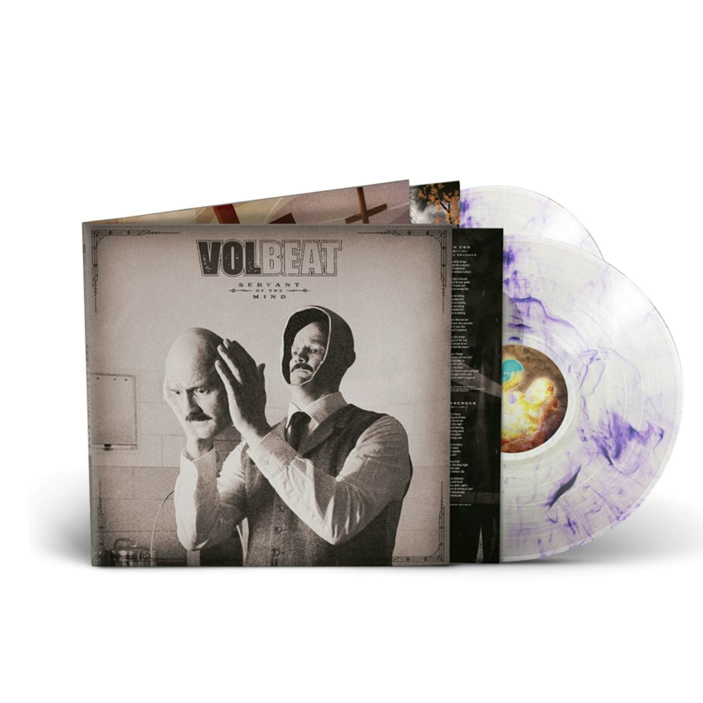 Volbeat Servant of the Mind Marble Purple LP (Vinyl)