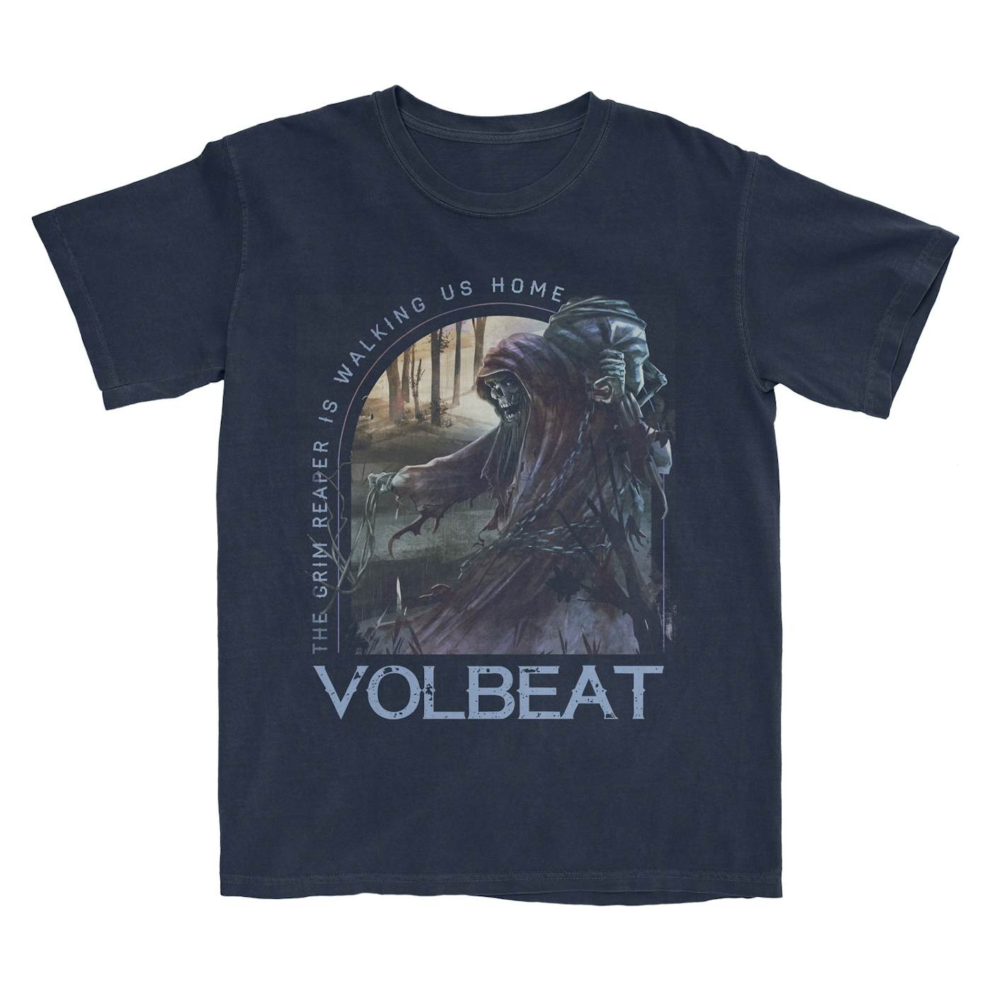 Volbeat Grimm Reaper Walking T-Shirt