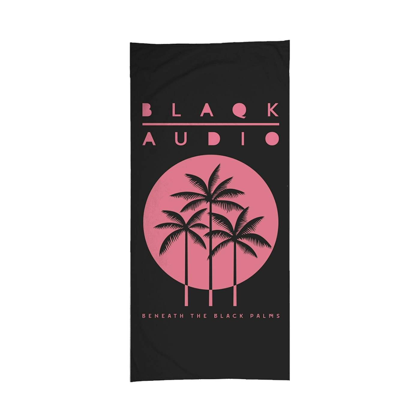 Blaqk Audio Black Palms Beach Towel