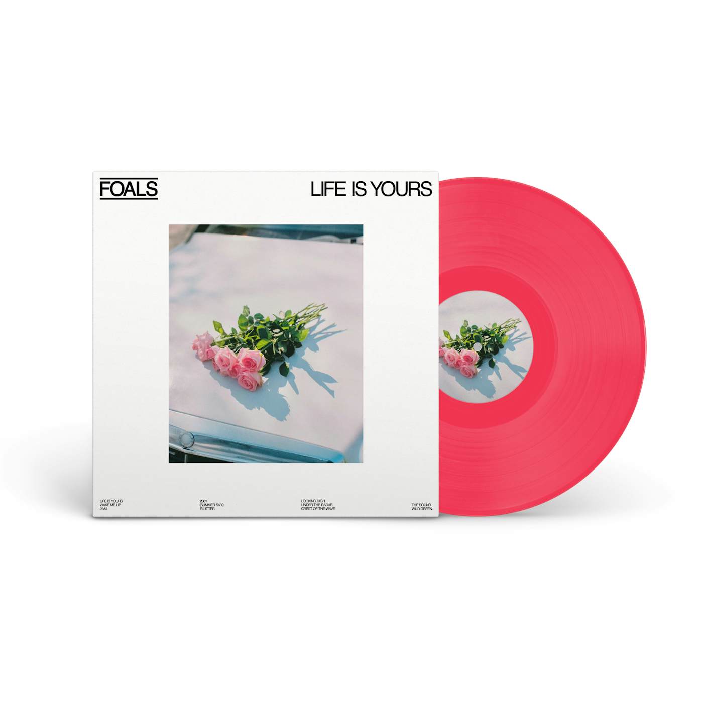 Foals LIFE IS YOURS Pink LP (Vinyl)