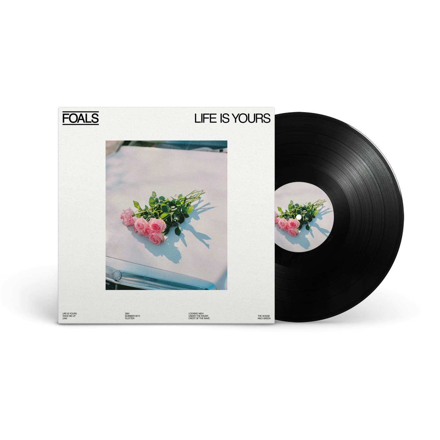 Foals LIFE IS YOURS Black LP (Vinyl)