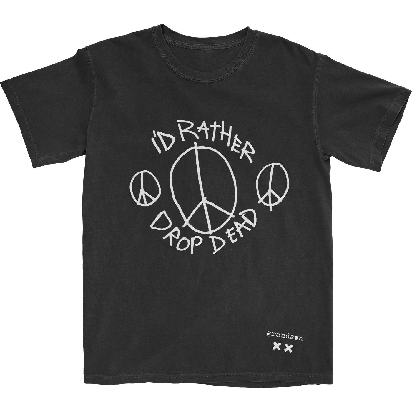 grandson Drop Dead Peace T-Shirt