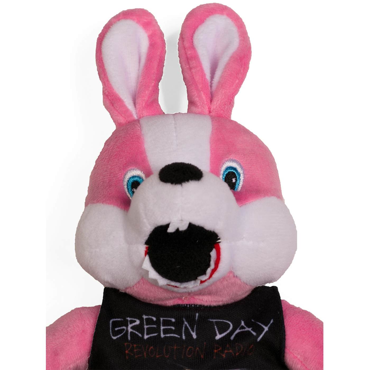 Green Day Revolution Radio Stuffed Bunny
