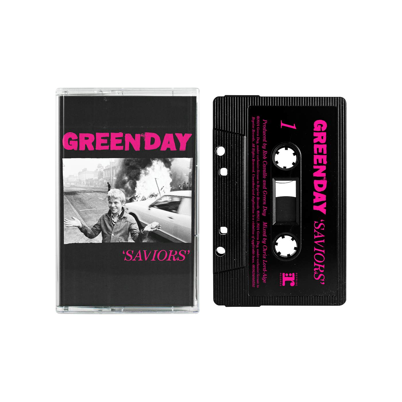 Green Day SAVIORS Cassette