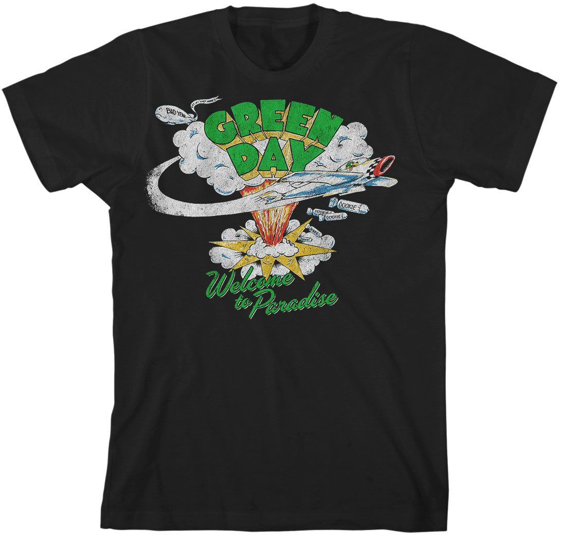 Polerón Diseño Green Day, Welcome To Paradise, Poliéster | Cuotas sin