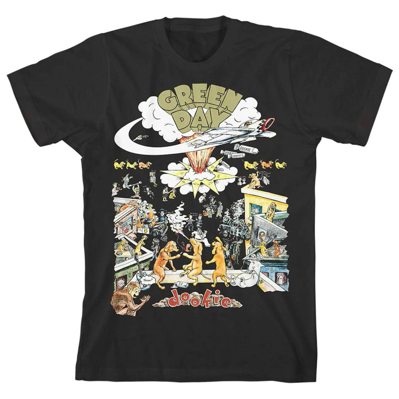 Green Day Dookie Scene T-shirt