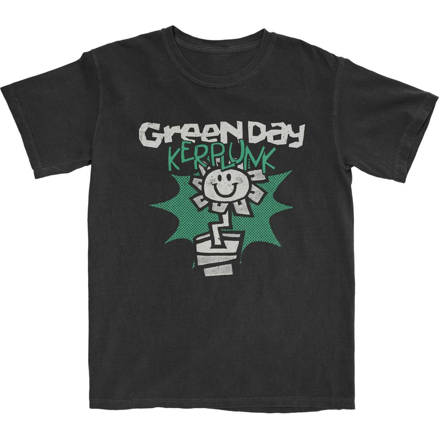 Green Day Kerplunk Vintage Flower T-Shirt