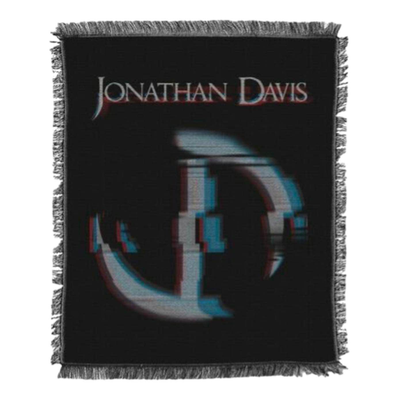 Jonathan Davis Glitch Tapestry Blanket