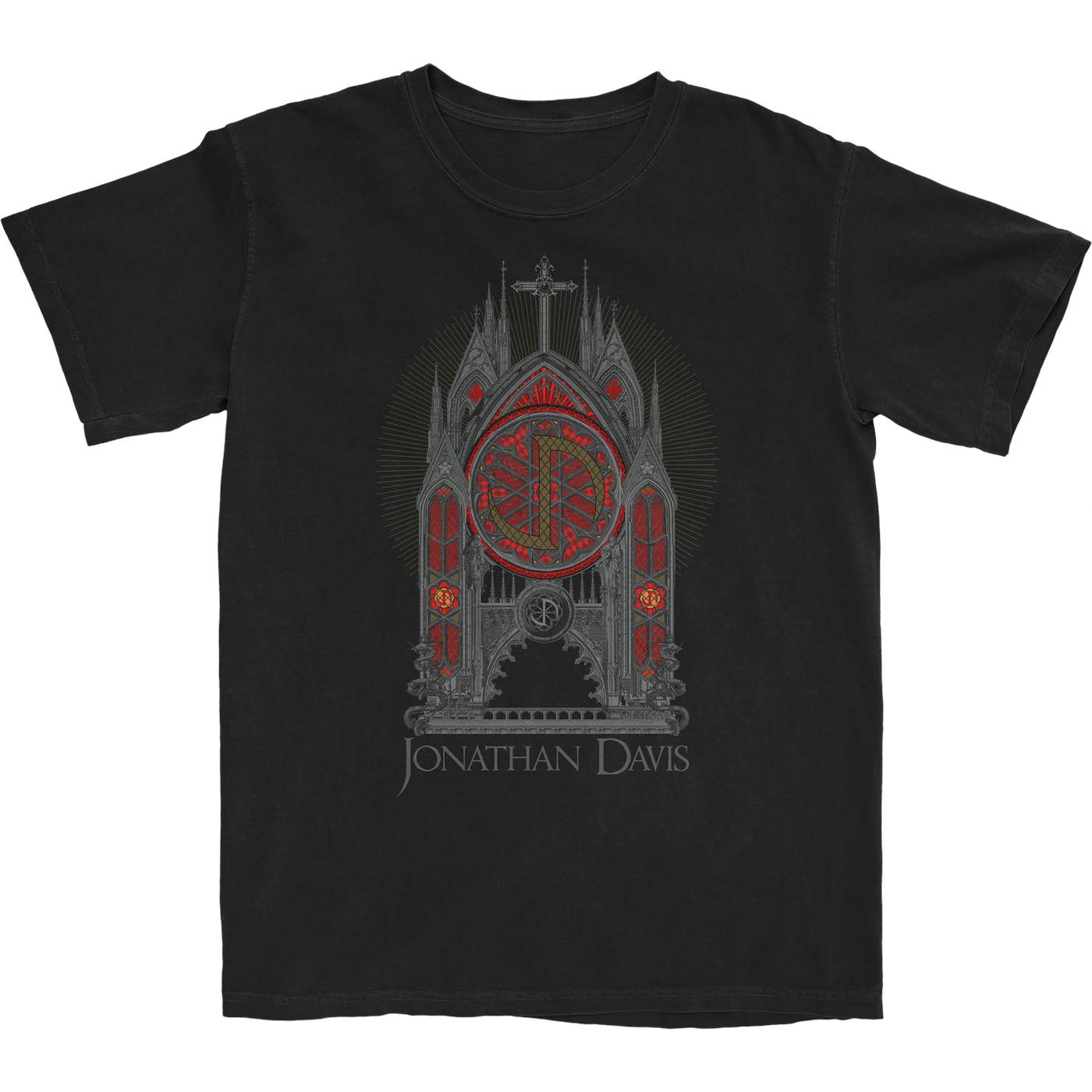 Jonathan Davis Stained Glass Cathedral T-Shirt