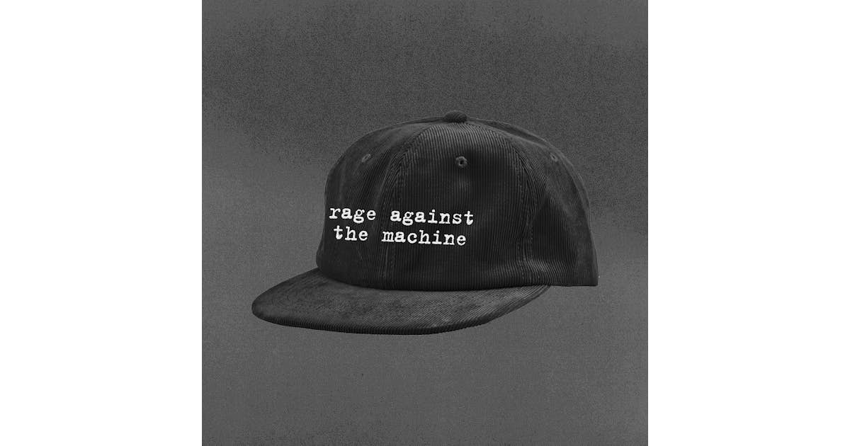 Rage Against The Machine Logo Corduroy Hat
