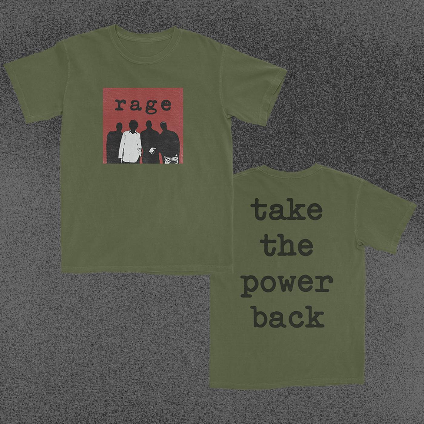 Rage Against The Machine Silhouette Box T-Shirt