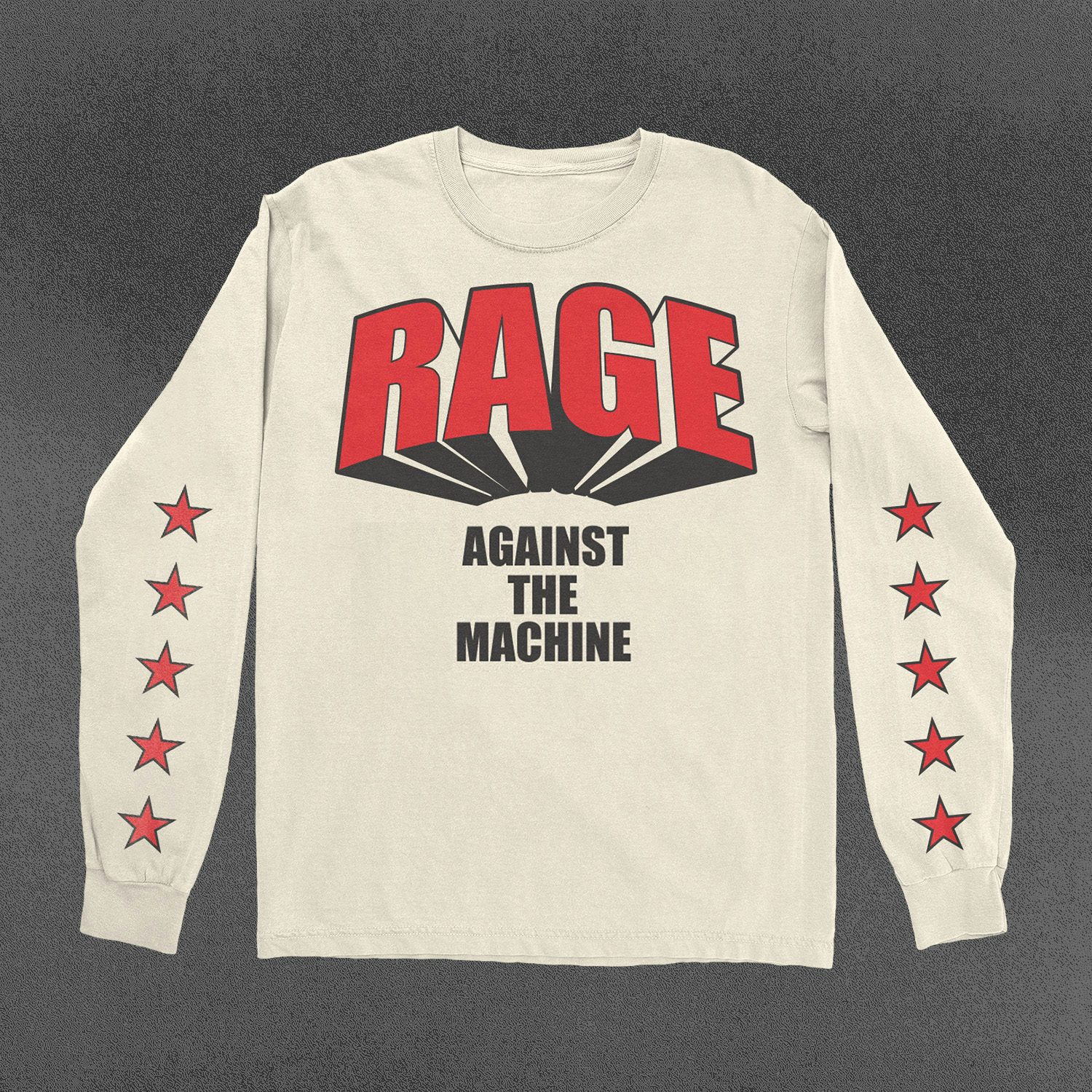 Rage Against The Machine Vintage Sport Long Sleeve T Shirt