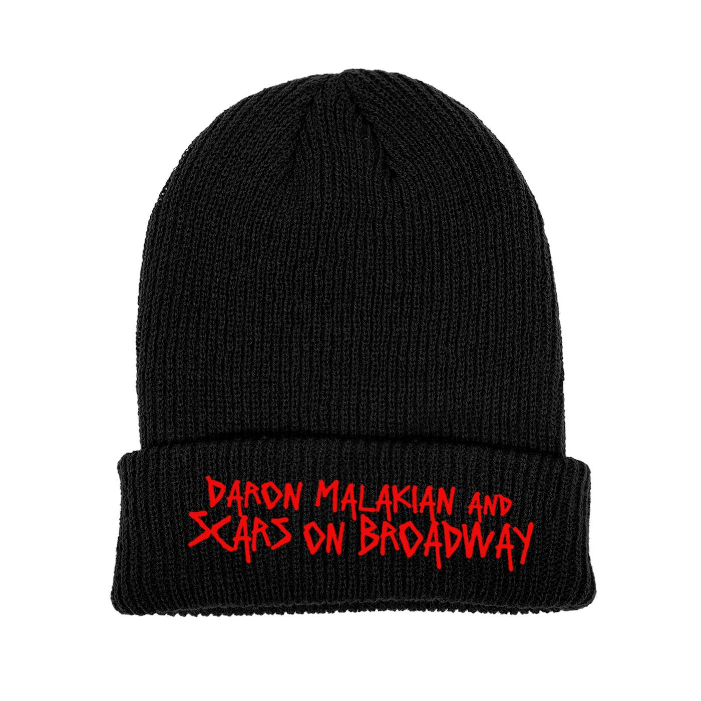 Scars On Broadway DMSOB Red Letters Beanie