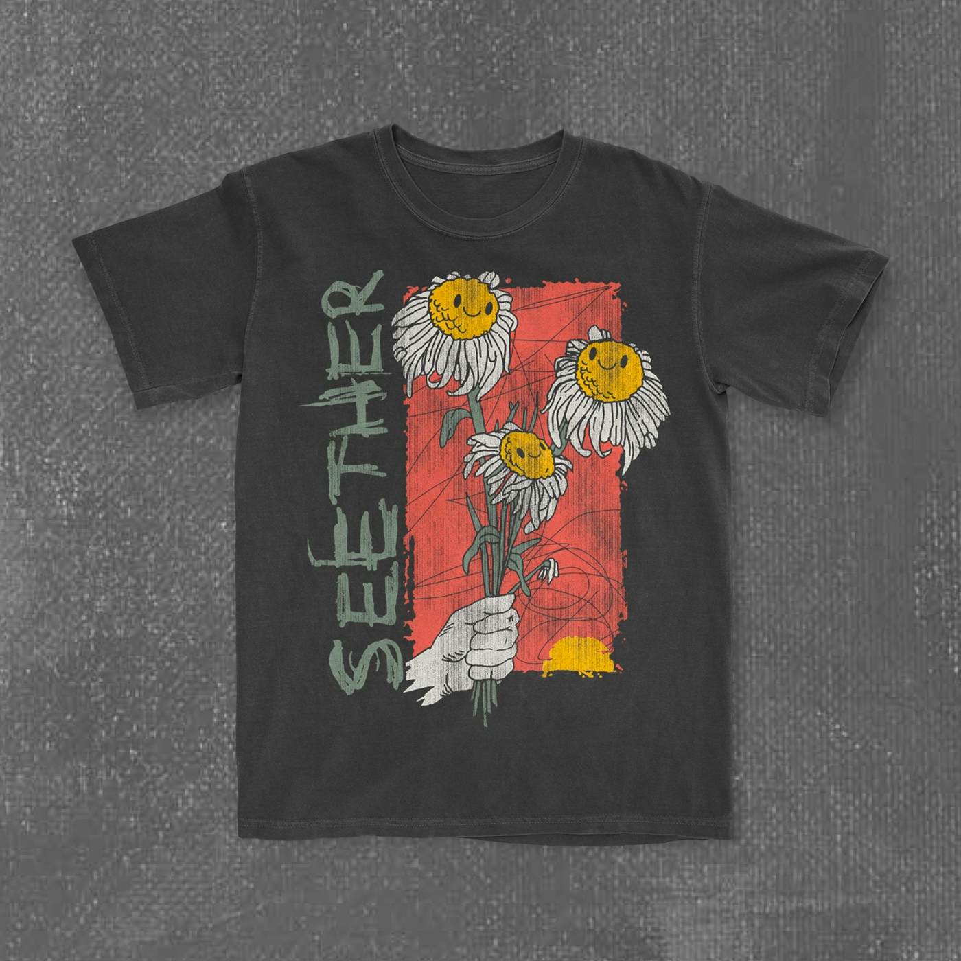 spiderman sunflower shirt