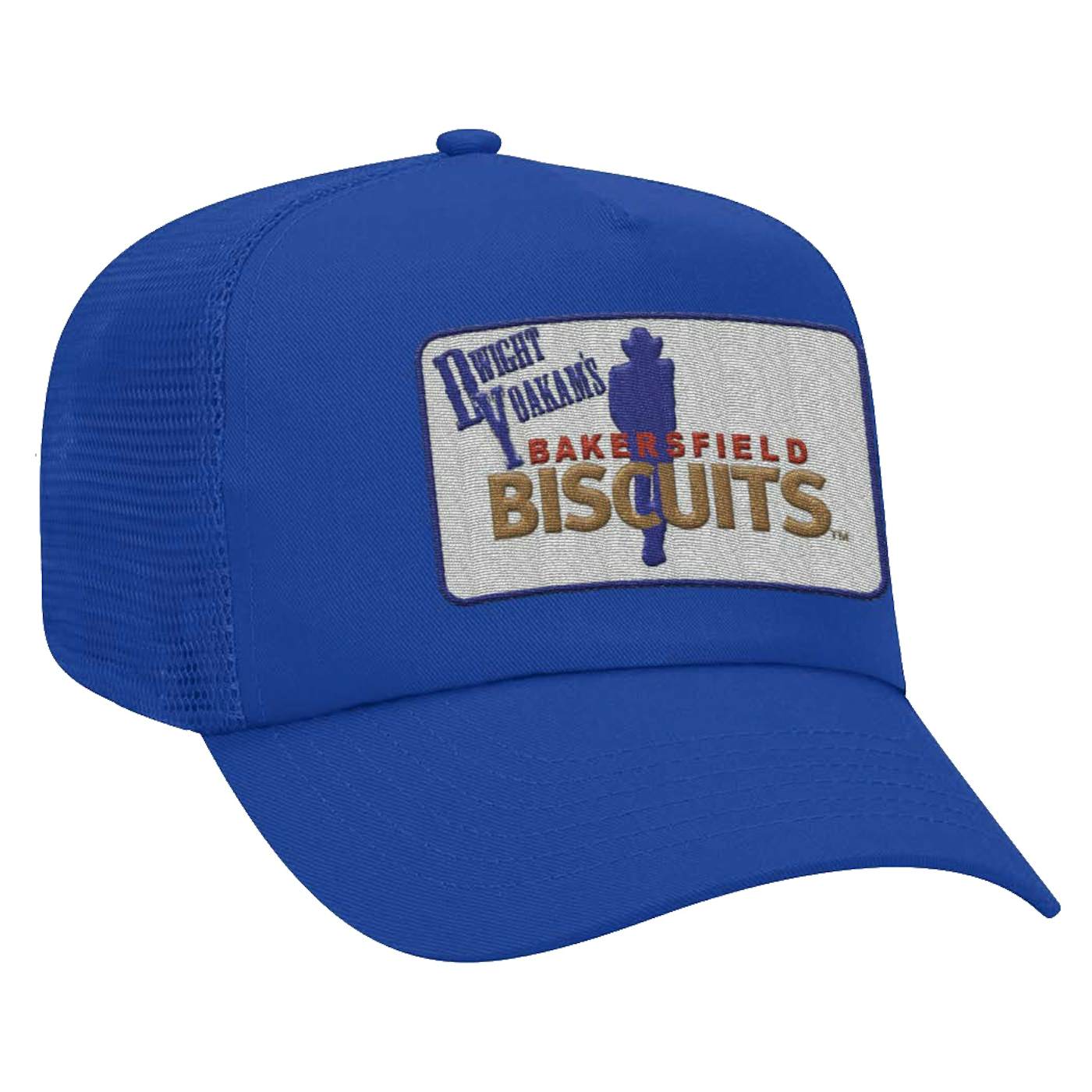 Dwight Yoakam Bakersfield Biscuits Trucker Hat Blue