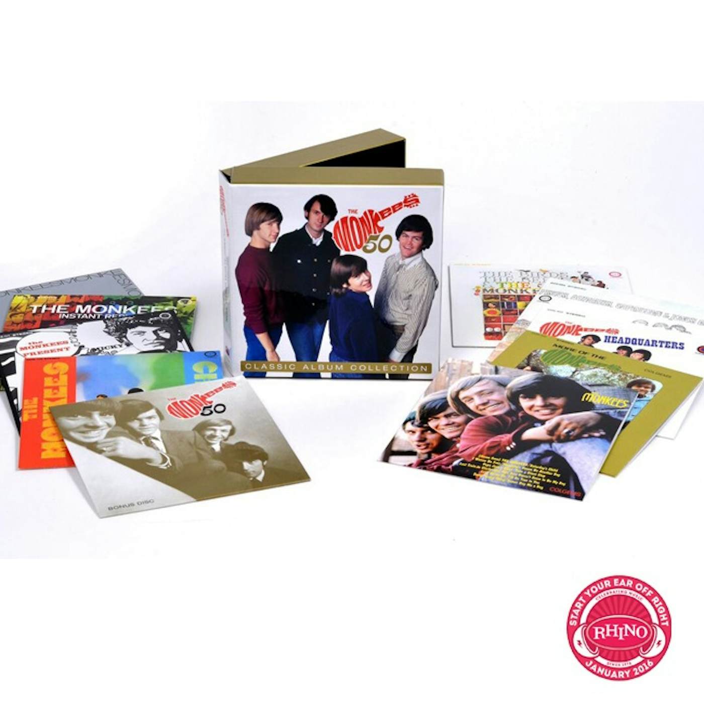 The Monkees Classic Album Collection (Multi-Colored Vinyl Boxset - 10 LP)