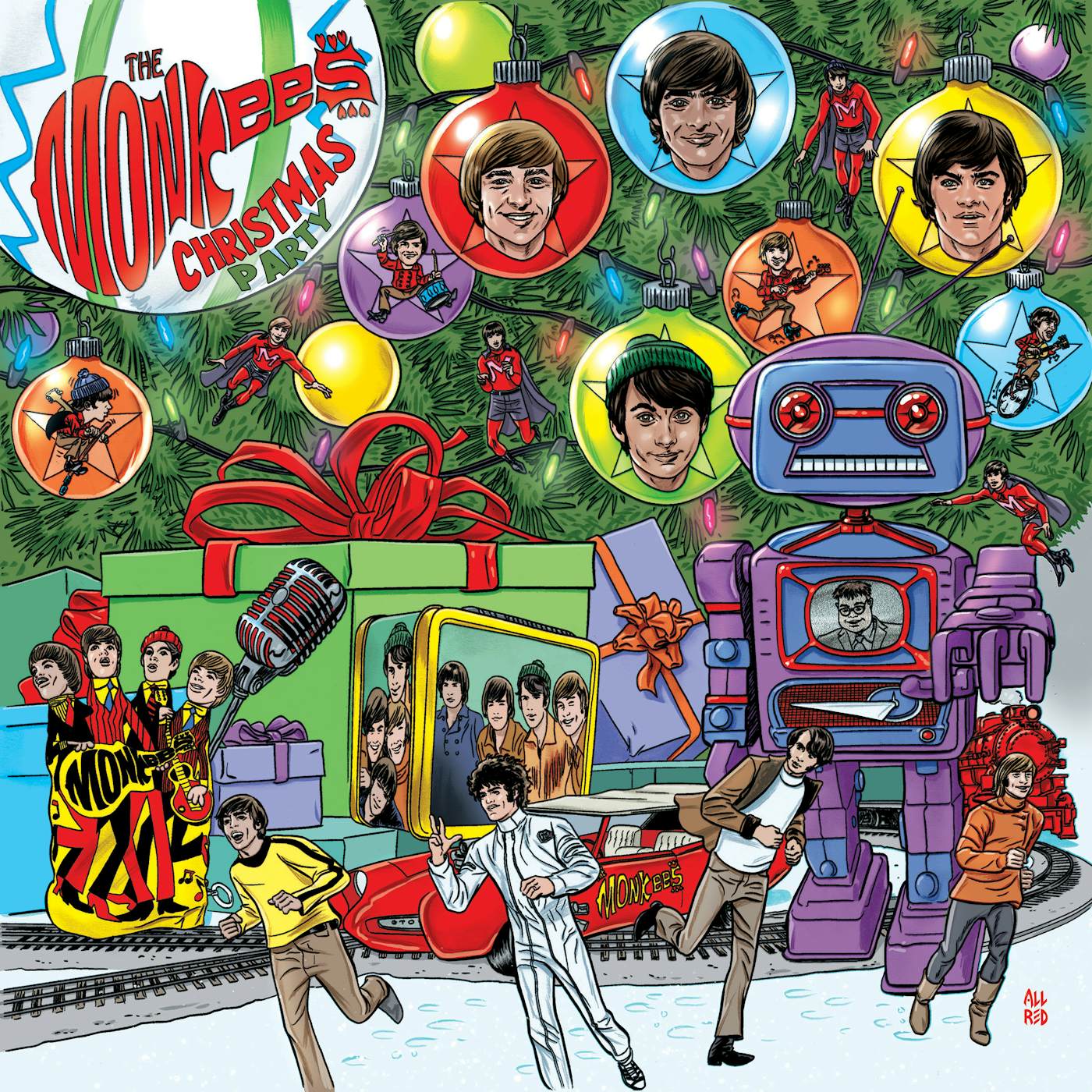The Monkees Christmas Party LP (Vinyl)