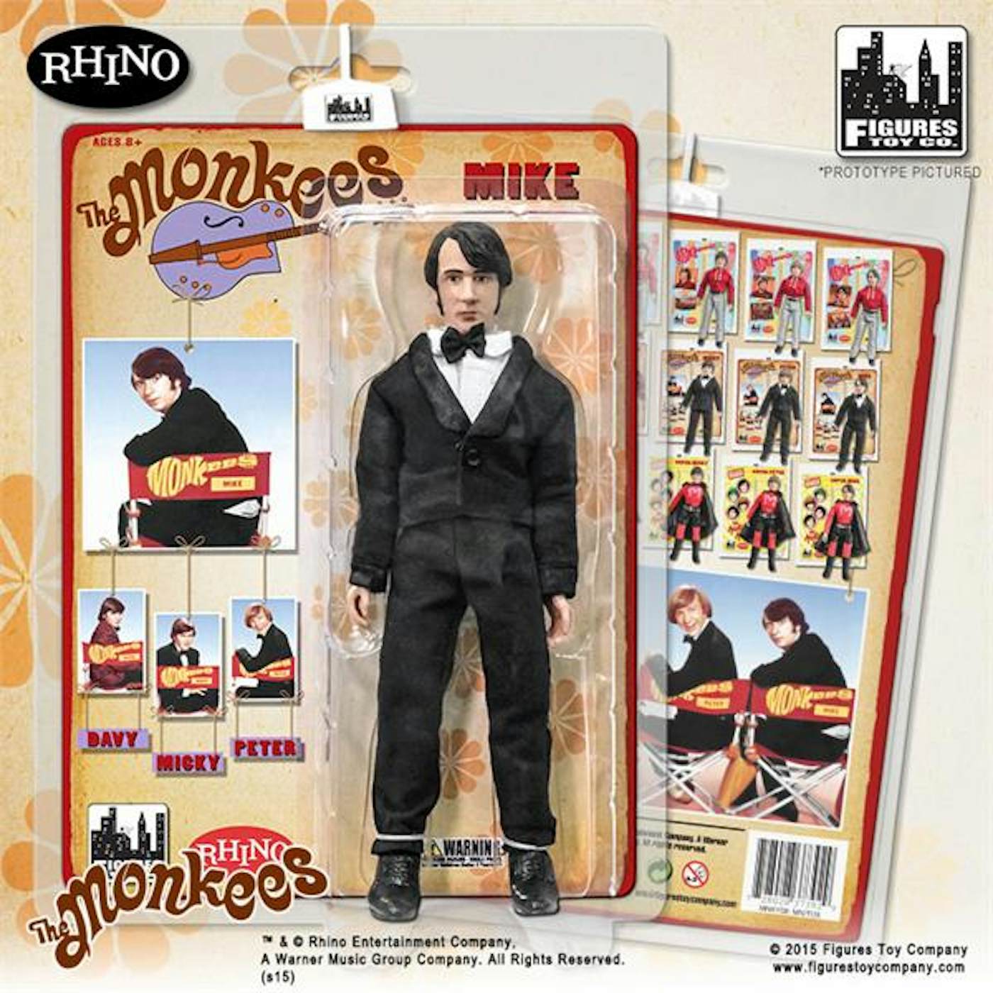 The Monkees Mike Nesmith 8" Action Figure in Tux
