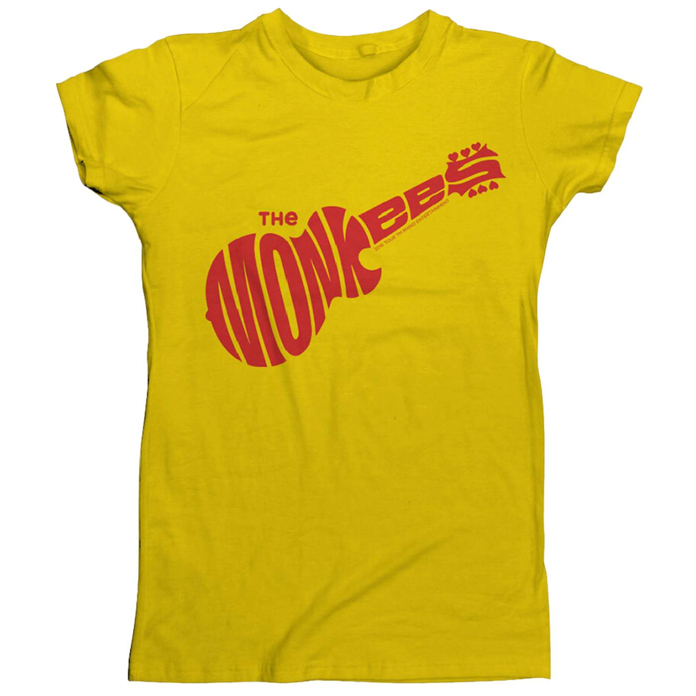 The Monkees Logo T-Shirt Yellow