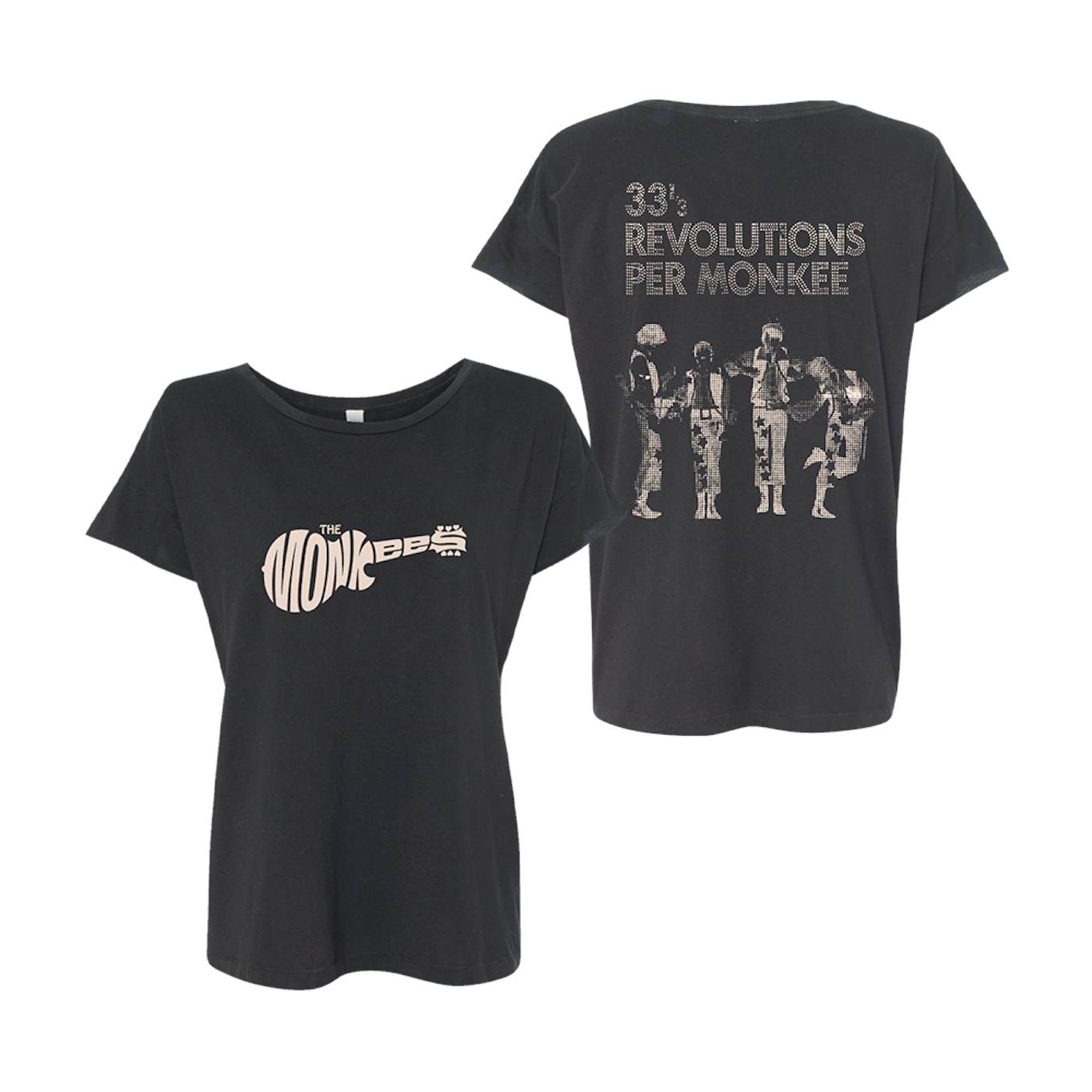 The Monkees 33 Revolutions T-Shirt (Women)