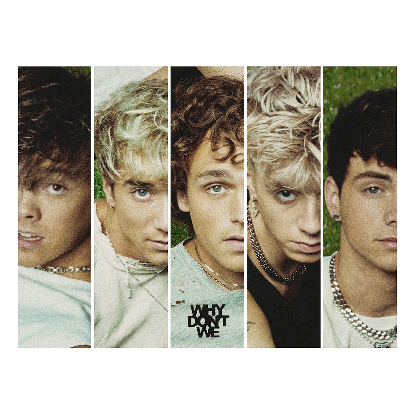 Why Don't We White Space Poster