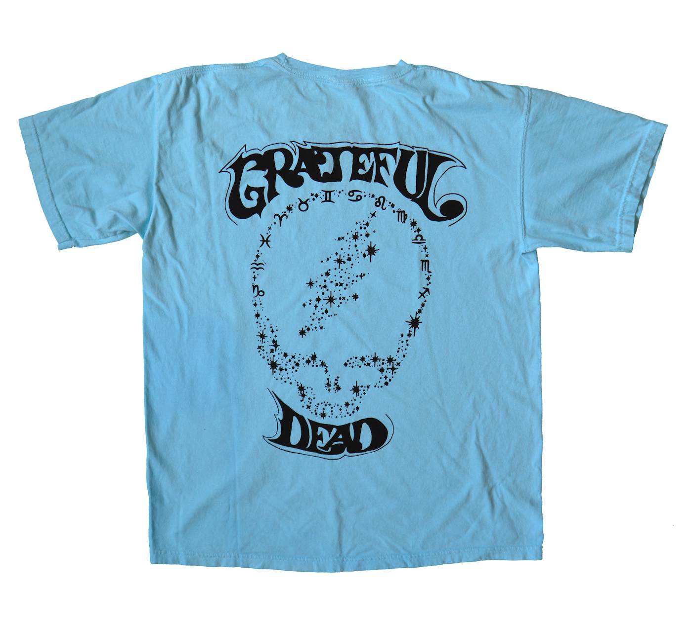 Grateful Dead Shirt Unisex Size Small Black Bear Logo Rainbow Band Tee Music