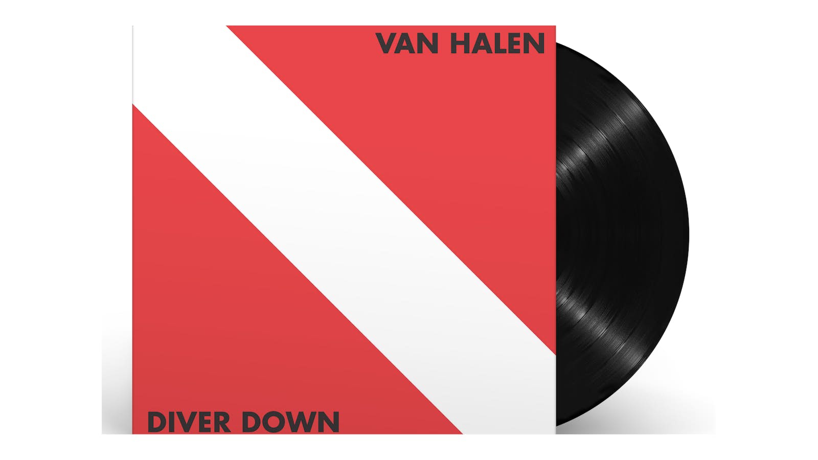 FRAMED Van Halen Art LP Vinyl Album Cut Into Art FREE Shipping 